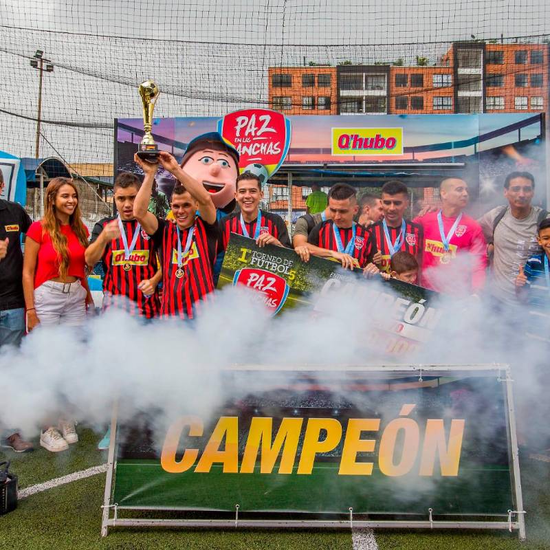 El torneo Paz en las Canchas regresa este 16 de noviembre hasta mediados de diciembre. Foto JUAN ANTONIO SÁNCHEZ