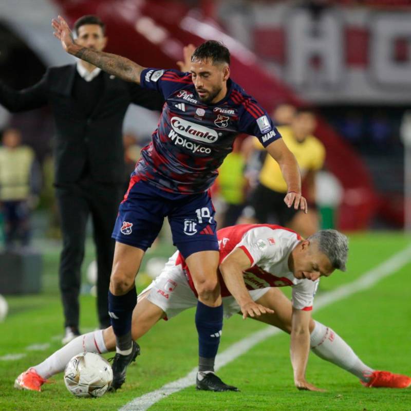 El delantero argentino Francisco Fydriszewski ha sido uno de los mejores futbolistas del DIM en los partidos previos a la final. FOTO: COLPRENSA