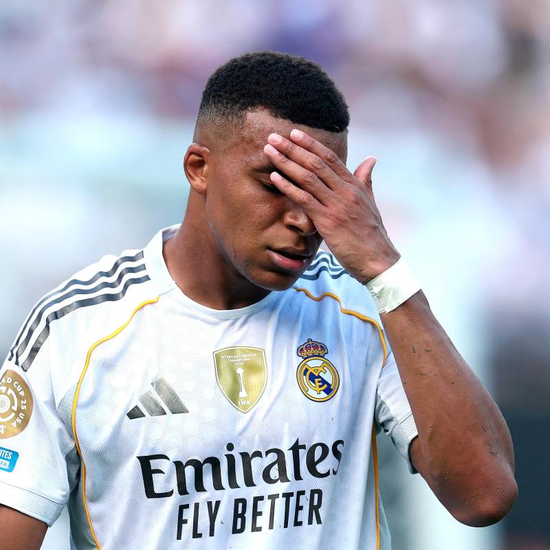 El delantero francés Kylian Mbappé, de 26 años, suma 41 goles con el Real Madrid esta temporada. FOTO: GETTY