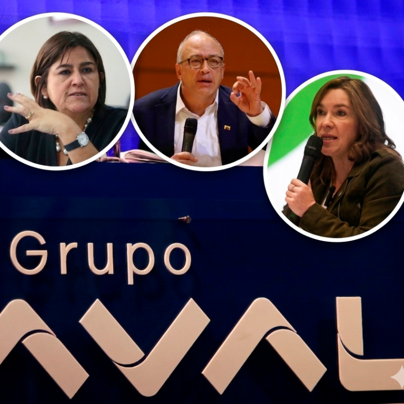 El Grupo Aval consolida una cúpula de exministros en sus bancos, combinando experiencia pública y privada en su dirección. FOTOS: Colprensa