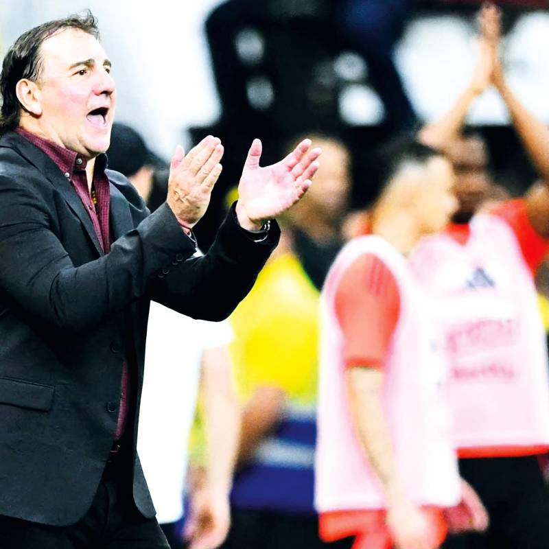 Néstor Lorenzo logró su primera victoria con Colombia este miércoles en la Copa Mundo-2026. Foto: AFP