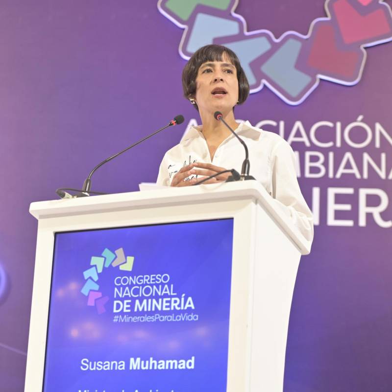 La ministra de Ambiente, Susana Muhammad. Foto: Cortesía