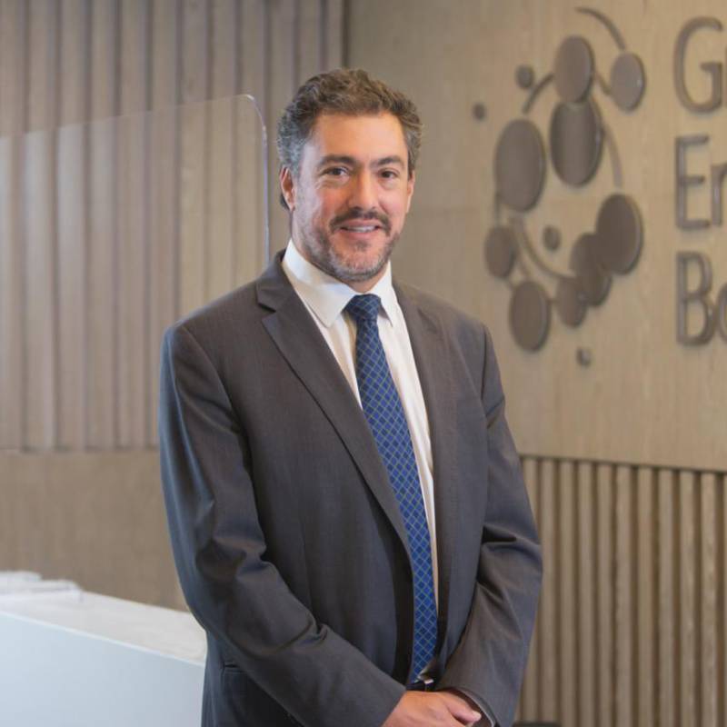 Juan Ricardo Ortega, presidente del GEB. Foto: Cortesía