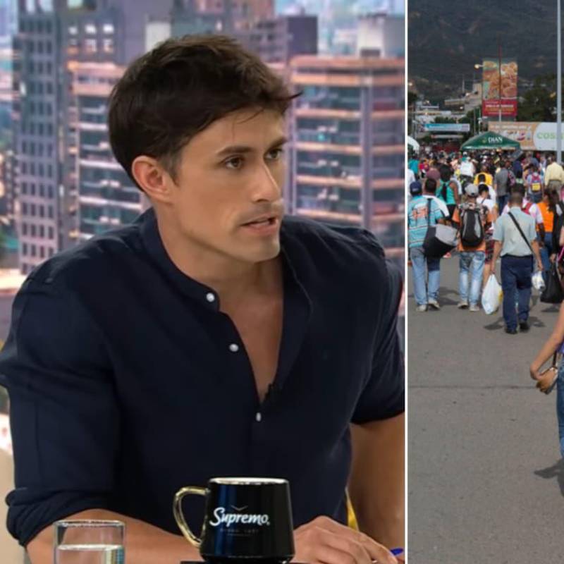 El periodista chileno Roberto Cox y su equipo de prensa fueron retenidos por siete horas en la frontera colombo-venezolana. FOTO: Captura de video y Colprensa 