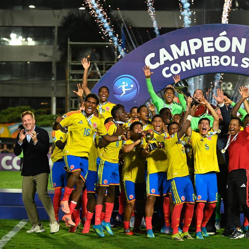 En Luque, Paraguay, donde terminó este domingo la edición 21 del certamen, el elenco tricolor encontró revancha luego de perder (1-0) la final como anfitrión en 2025 ante Brasil. Foto: AFP