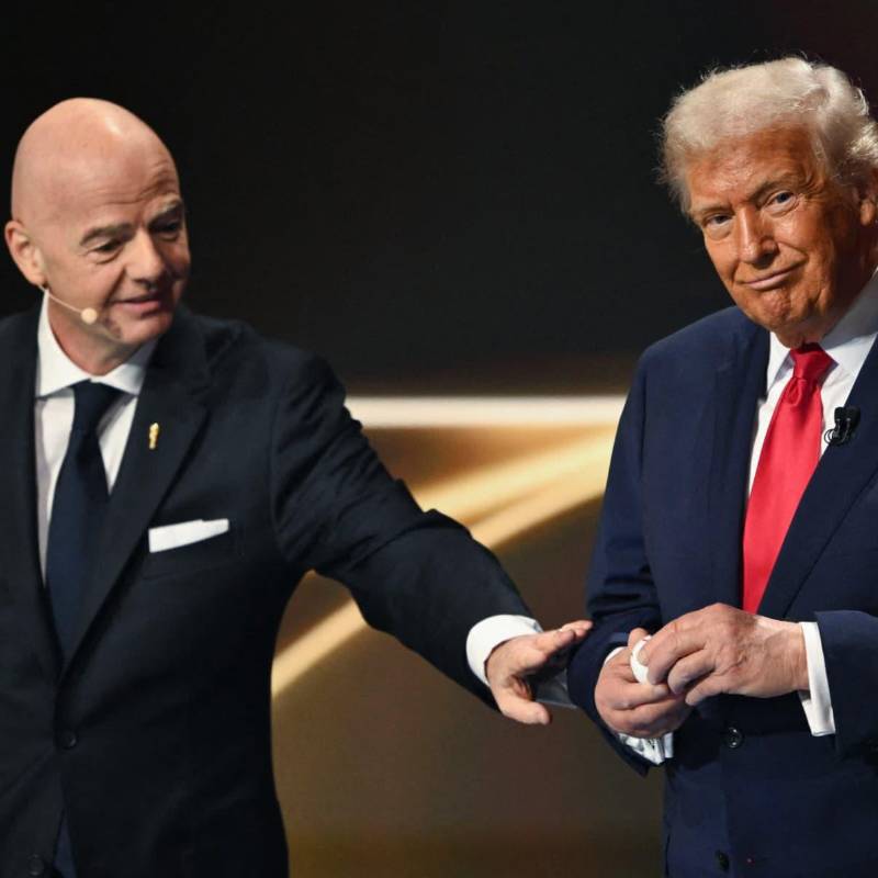 La Casa Blanca confirmó que Donald Trump asistirá a la final del Mundial 2026 y participará en la ceremonia de premiación del equipo campeón. FOTO: AFP.