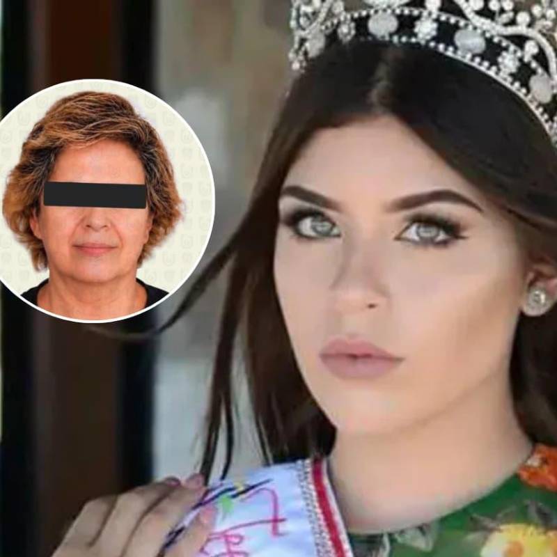 Así habría escapado la suegra de Carolina Flores, una joven asesinada a tiros en México. FOTOS: Fiscalía de México - cortesía 