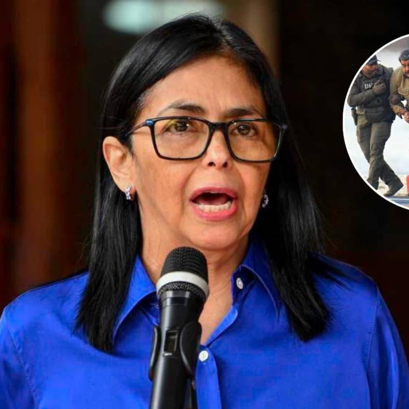 Afirman que Delcy Rodríguez y su hermano, Jorge Rodríguez, ya habrían mantenido conversaciones con Estados Unidos antes de la captura de Nicolás Maduro y su esposa, Cilia Flores. FOTOS: XINHUA / AFP