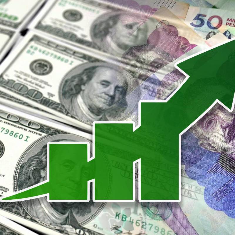 El peso colombiano cerró julio como la moneda más fuerte del mundo, se apreció 9,84% por la debilidad del dólar, el petróleo y el carry trade. FOTO: Getty.