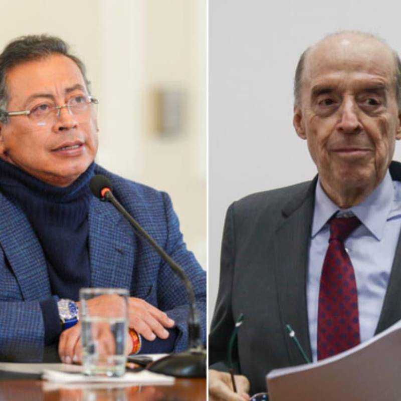 Álvaro Leyva publicó una nueva carta sobre la relación diplomática que tuvo con el presidente Gustavo Petro. FOTOS: Colprensa 