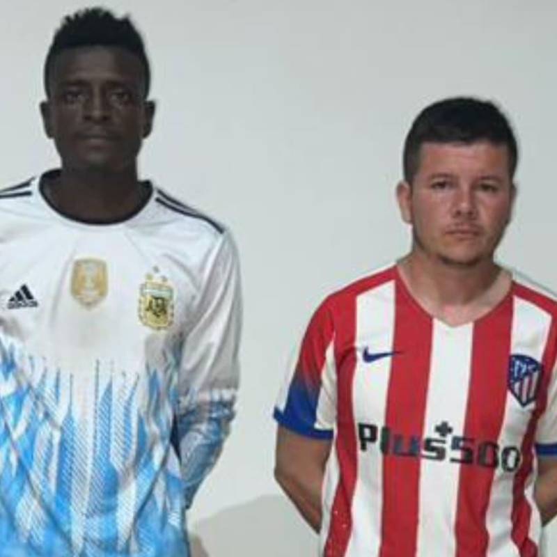 Ángel González Garcés y Édgar Mina Carabalí fueron liberados. FOTO: Defensoría del Pueblo