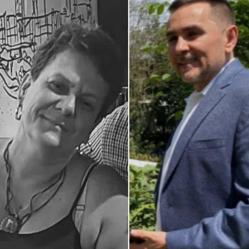 En menos de 24 horas mataron al abogado Fredy Albeiro Zapata y a la exjueza de Paz, Cruz Magnolia Sánchez. FOTOS: Indepz y tomada de las redes sociales 