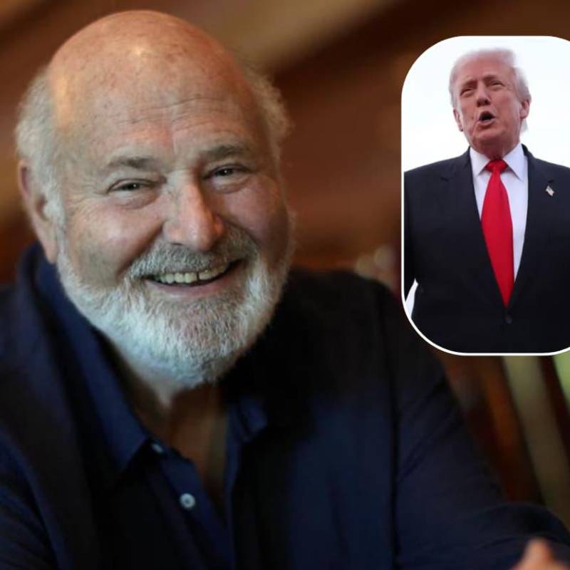 El presidente estadounidense Donald Trump se pronunció por la muerte de Rob Reiner y su esposa, Michele Singer. FOTOS: GETTY 