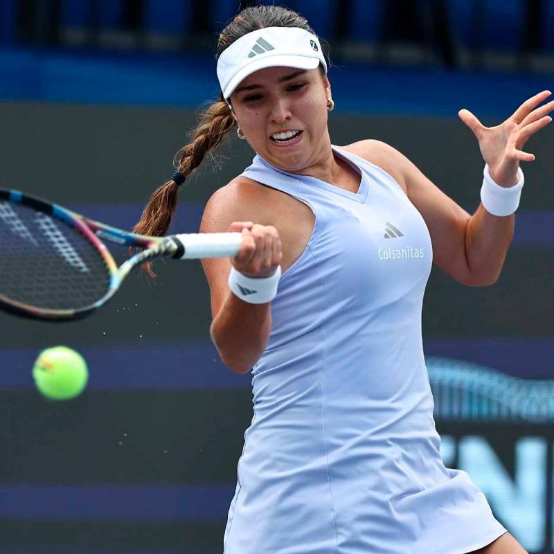 La colombiana Camila Osorio se despidió del Masters 1000 de Toronto. FOTO GETTY