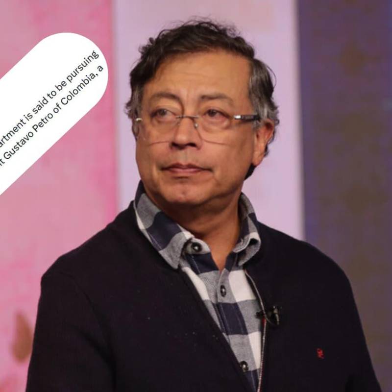 El presidente Gustavo Petro estaría siendo investigado por fiscales estadounidenses. FOTO: Colprensa 