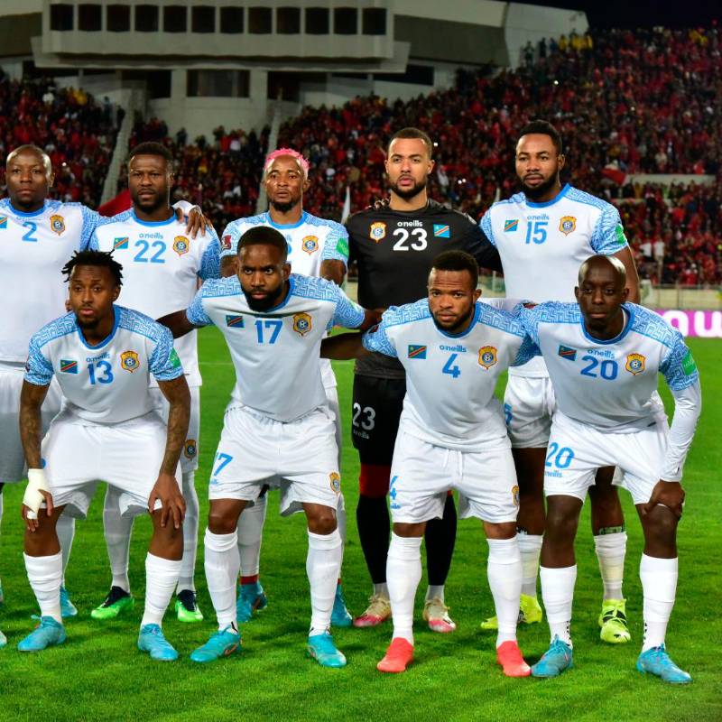 República Democrática del Congo se clasificó a se segundo Mundial tras eliminar en el repechaje a Jamaica. FOTO: GETTY