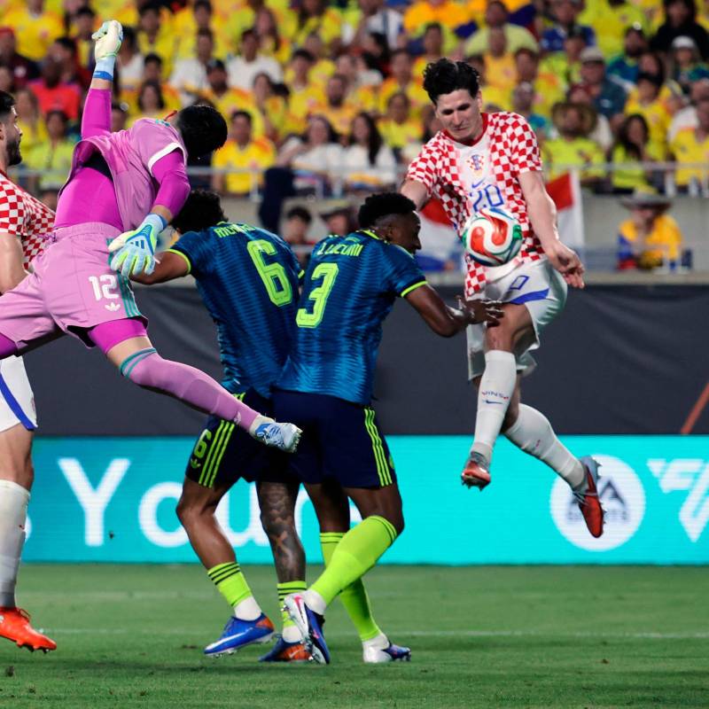 Colombia cayó frente a Croacia en Orlando. FOTO GETTY