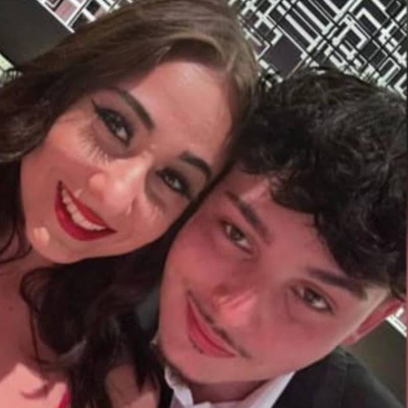 Leigha Mumby y Daniel Waterman, pero este último murió tras un grave accidente de tránsito. FOTO: Tomada de las redes sociales 