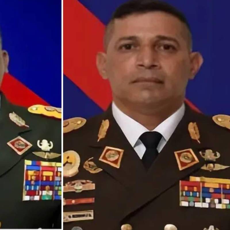 Los nuevos integrantes en el alto mando militar de Venezuela. FOTOS: Tomadas de X @delcyrodriguezv