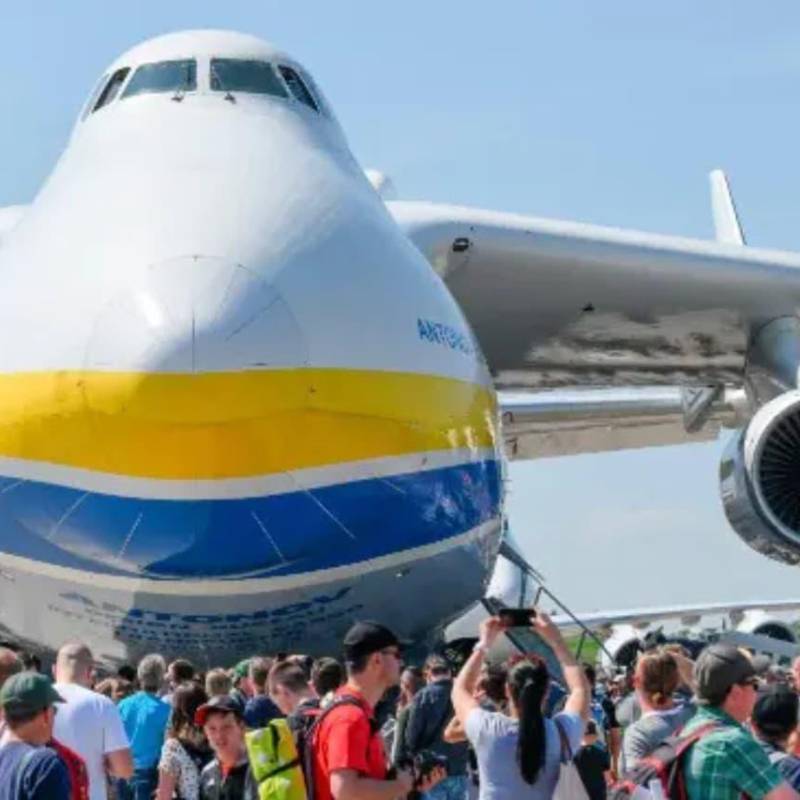 El Antonov An-225 fue destruido en 2022 durante el inicio del conflicto entre Ucrania y Rusia. FOTO: GETTY 