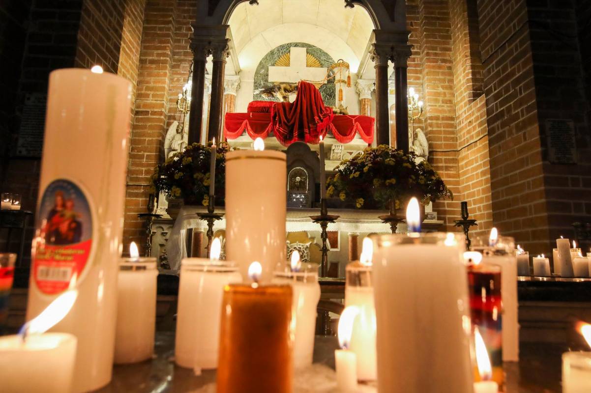 Por segundo año consecutivo, se suspendió la visita de los peregrinos al santuario del Señor Caído. Foto: Edwin Bustamante