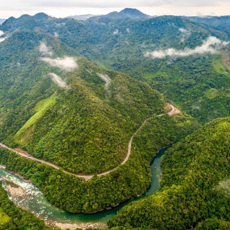 Los bosques y ríos del Oriente antioqueño conforman uno de los sistemas ambientales más importantes de Antioquia. FOTO: EL COLOMBANO