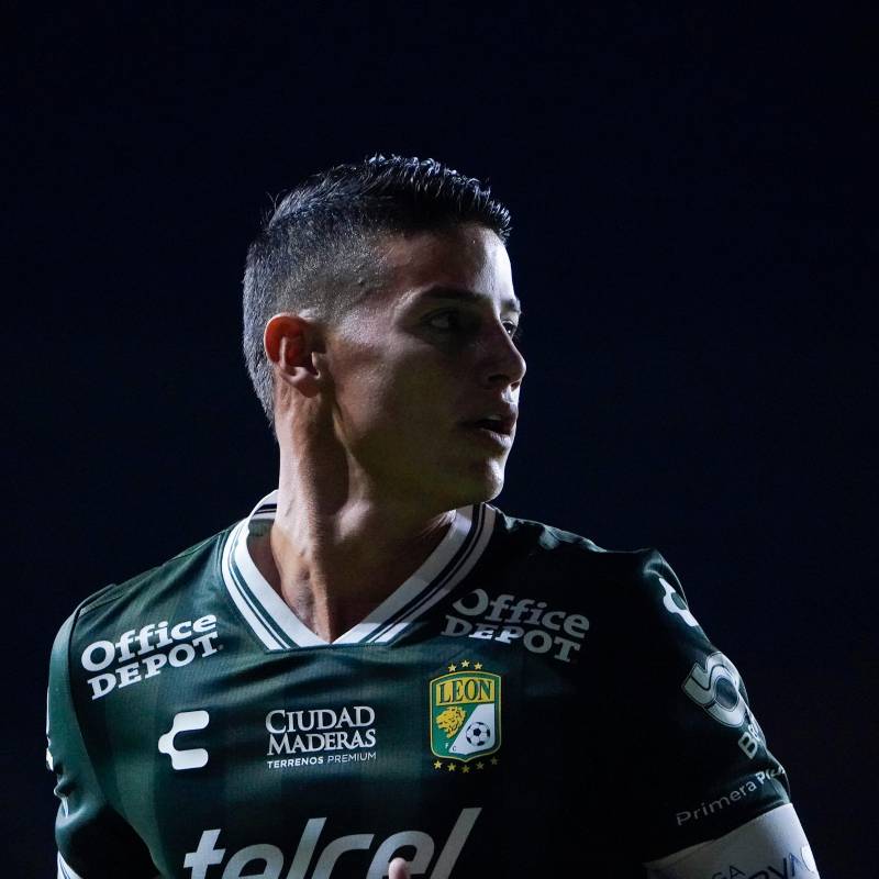 James Rodríguez llegó al León de México en enero del 2025. Su contrato finaliza en diciembre. Foto: tomada del x de @clubleonfc