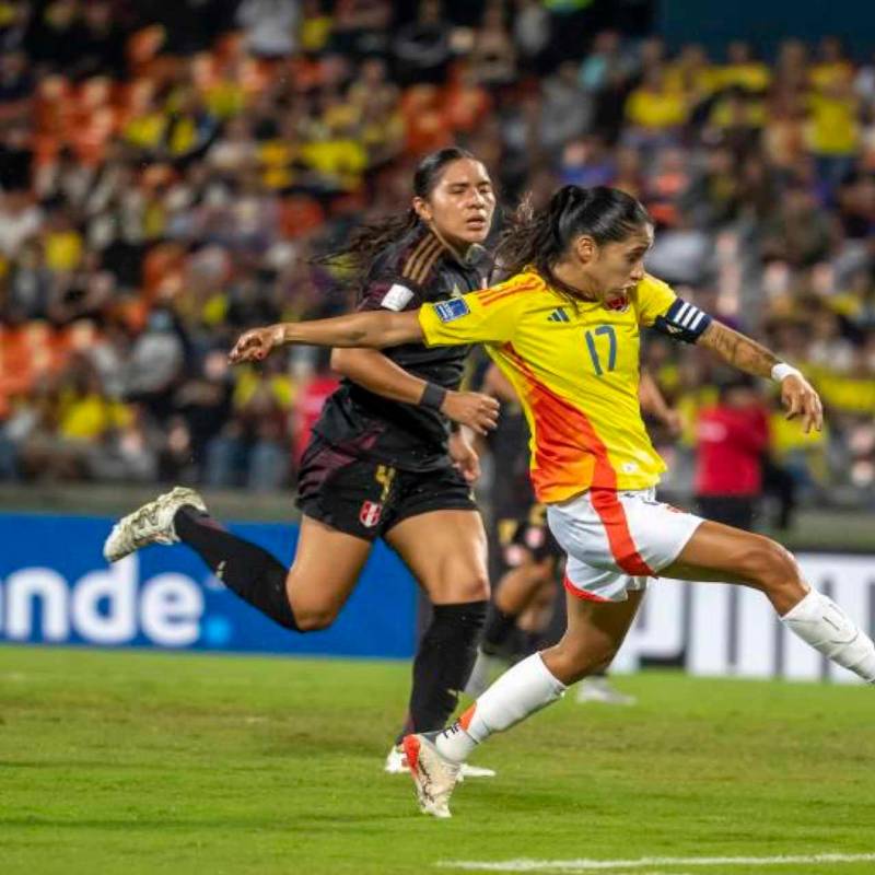 La Selección Colombia femenina empató sin goles contra Argentina por la séptima fecha de la Liga de Naciones Femenina en territorio gaucho. FOTO CORTESÍA FCF