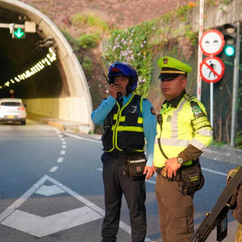Autoridades despliegan operativo de seguridad en iglesias y sitios turísticos durante la Semana Santa en Medellín. FOTO ALCALDÍA DE MEDELLÍN 