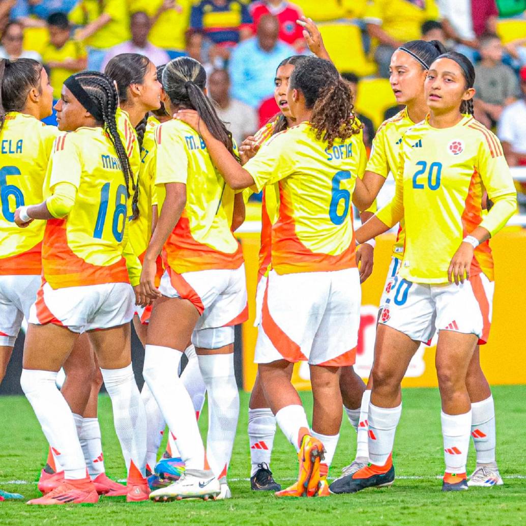 La Selección Colombia marcha en la segunda posición del hexagonal del Sudamericano. FOTO: X-SELECCIÓN COLOMBIA