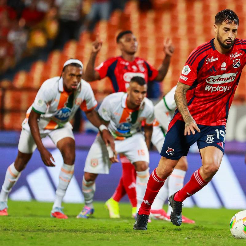Independiente Medellín retoma agenda luego de su partido aplazado frente a Águilas. FOTO MANUEL SALDARRIAGA