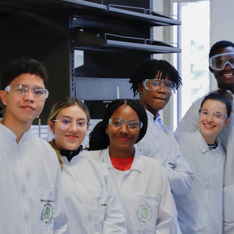 Algunos de los estudiantes del programa que ofrece la Universidad Nacional sede Medellín. FOTO: Cortesía