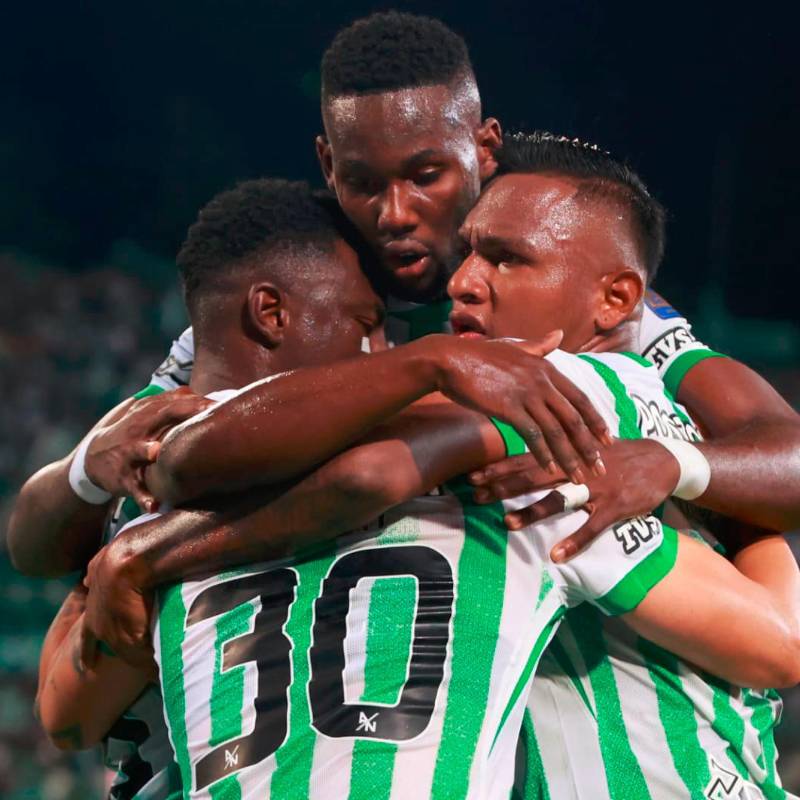 Nacional goleó al América en el Atanasio. FOTO MANUEL SALDARRIAGA