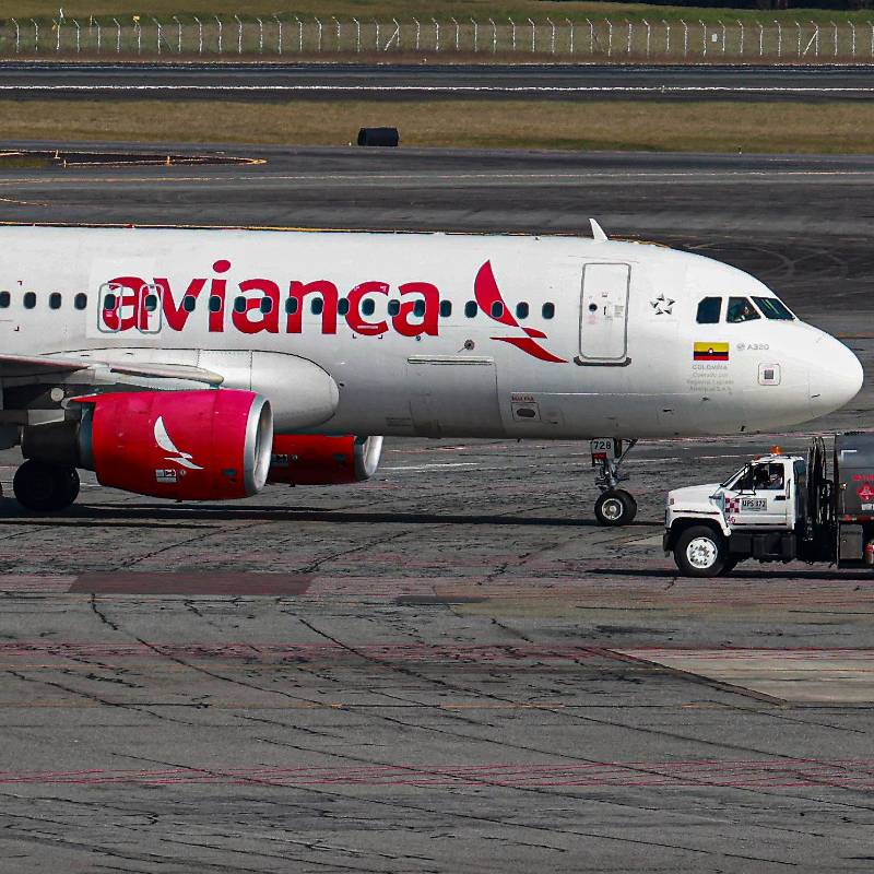 El fallo de los A320 afectó en Colombia principalmente a la flota de Avianca. FOTO: Manuel Saldarriaga