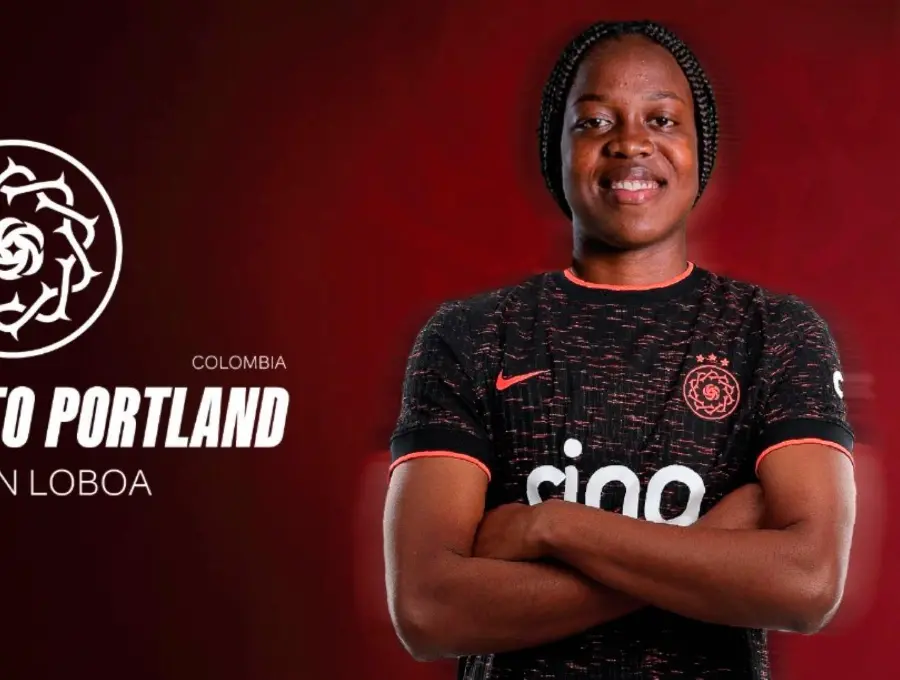 La joven delantera Valerin Loboa, llega al Portland Thorns FC que milita en laLiga Profesional de Fútbol de Estados Unidos. FOTO TOMADA X@ThornsFC