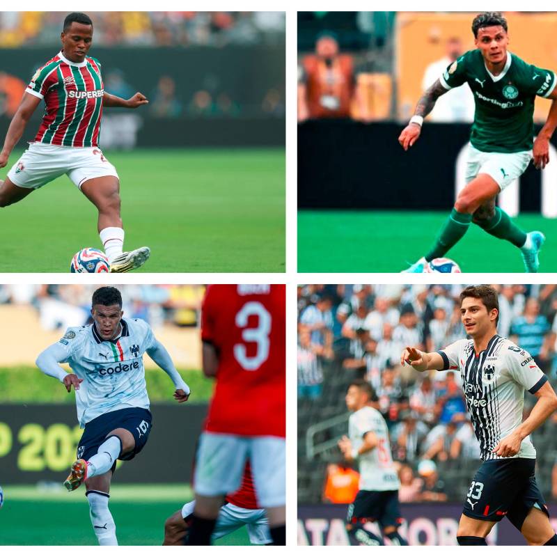 Jhon Arias, Richard Ríos, Nelson Deossa y Stefan Medina, los colombianos más destacados en el Mundial de Clubes. FOTOS FIFA