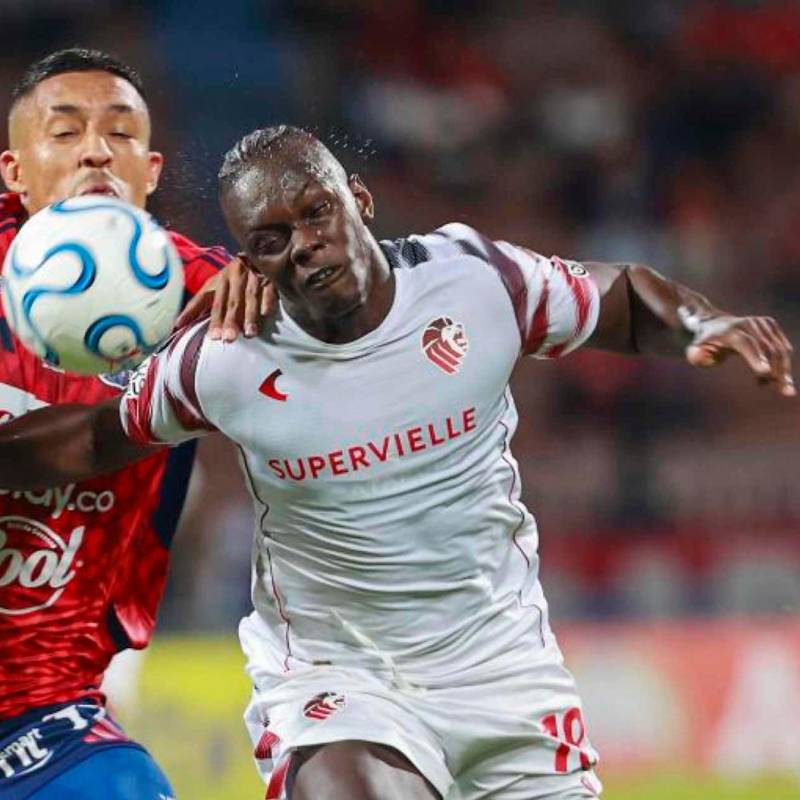 Independiente Medellín disputará la segunda fecha de la Copa Libertadores el próximo jueves, como visitante ante Flamengo, tras el empate 1-1 en casa contra Estudiantes de la Plata. FOTO: Manuel Saldarriaga