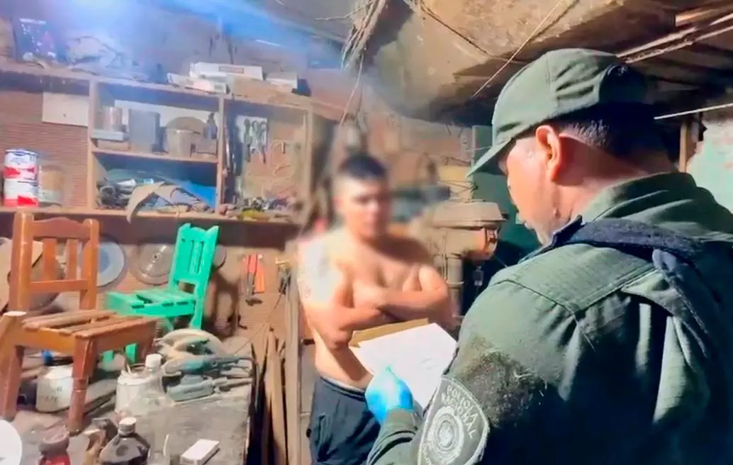 Alias “El Zarco” sería el jefe de la banda delincuencial Altos de la Virgen que operaba en algunas zonas de La Estrella y Sabaneta. FOTO: MEVAL