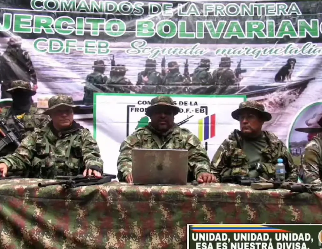 Comandos de la Frontera está en una mesa de paz con el Gobierno. Foto: tomada de video