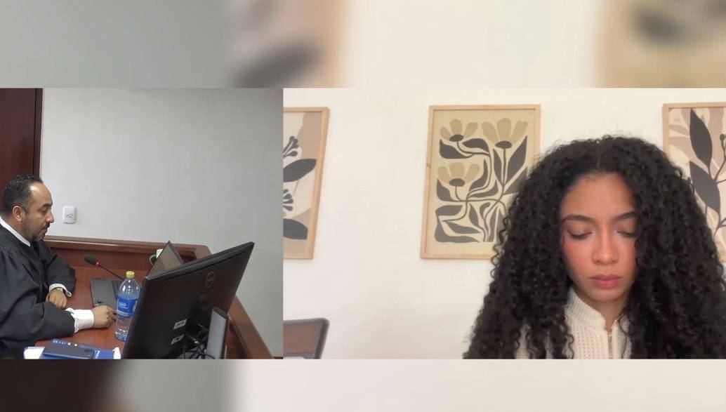 Juliana Guerrero firmó un preacuerdo con la Fiscalía tras reconocer que falsificó títulos en la U. San José. Fotos: tomadas de video