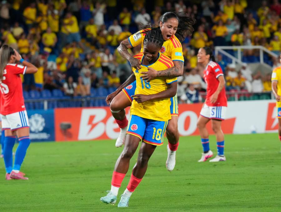 La futbolista vallecaucana Linda Caicedo, del registro del Real Madrid, es la gran figura del seleccionado criollo que juega la Liga de Naciones. Foto: FCF