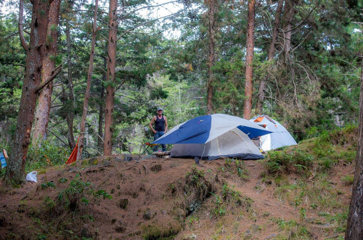 Cuenta con una gran zona de camping. Foto Juan Antonio Sánchez Ocampo