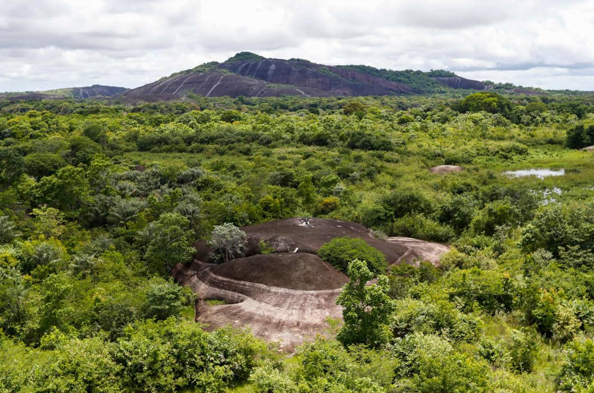 El aspecto hidrográfico, Vichada cuenta con extensas llanuras que hacen parte de los Llanos Orientales colombianos, que se extienden desde la cordillera Oriental hasta la Orinoquía. Foto: Manuel Saldarriaga Quintero.