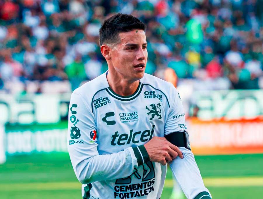 James preocupa antes de los duelos de eliminatorias. FOTO LEÓN FC