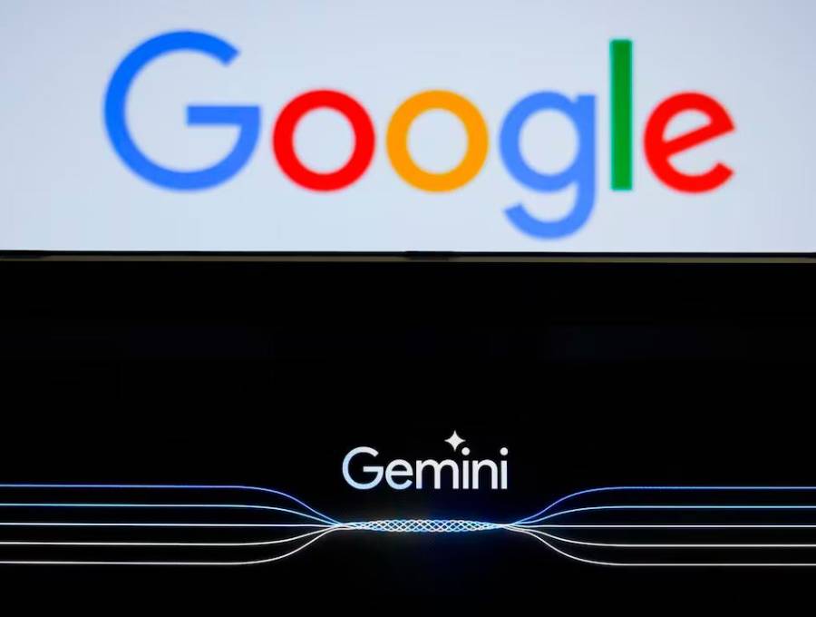 Gemini es la IA de Google. La empresa decidió detener el avance de su modelo más reciente. Foto: Getty.
