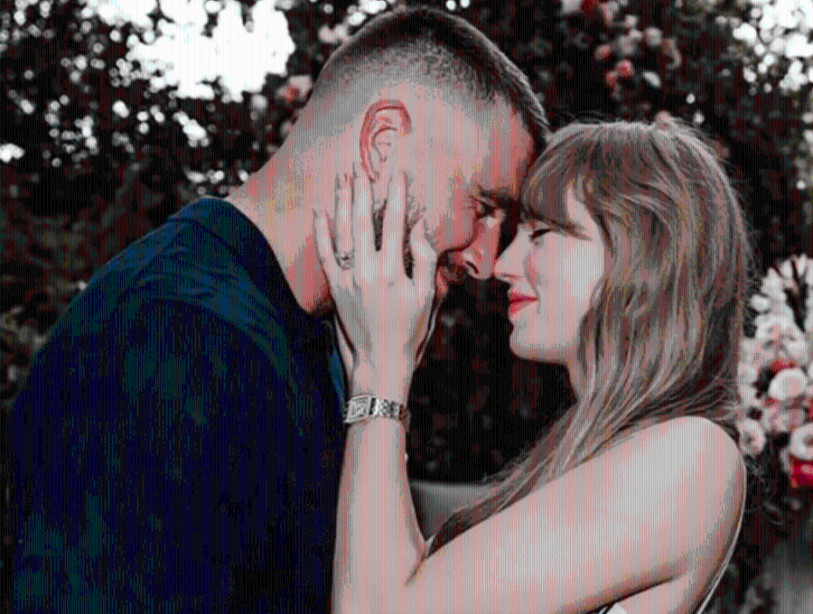 Taylor Swift y Travis Kelce contrajeron matrimonio en el Madison Square Garden de Nueva York. FOTO: Tomado de Instagram: Taylor Swift