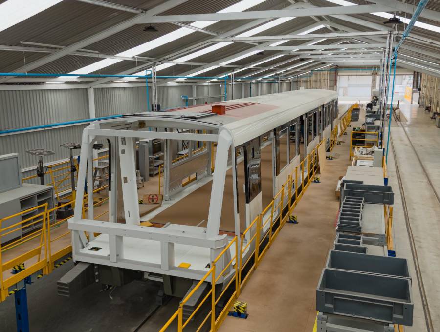 En Bello, Antioquia, almacenarán, también, los materiales que se comprarán en Colombia, como, por ejemplo, los vidrios y algunos cauchos y algunos elementos de interiorismo y algunos cableados. Foto Cortesía.