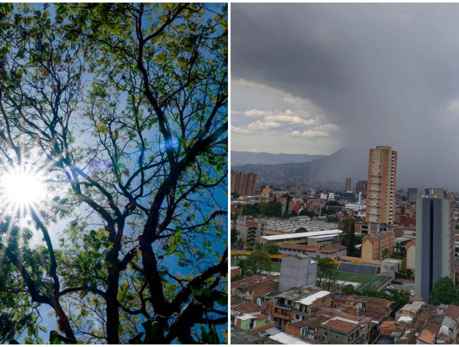 Uno de los principales llamados del Siata es que la ciudadanía no baje la guardia únicamente porque el país atraviesa el fenómeno de El Niño. Así como seguirán las altas temperaturas y los días cálidos, también pueden presentarse fuertes aguaceros. FOTOS Área Metropolitana y El Colombiano. 