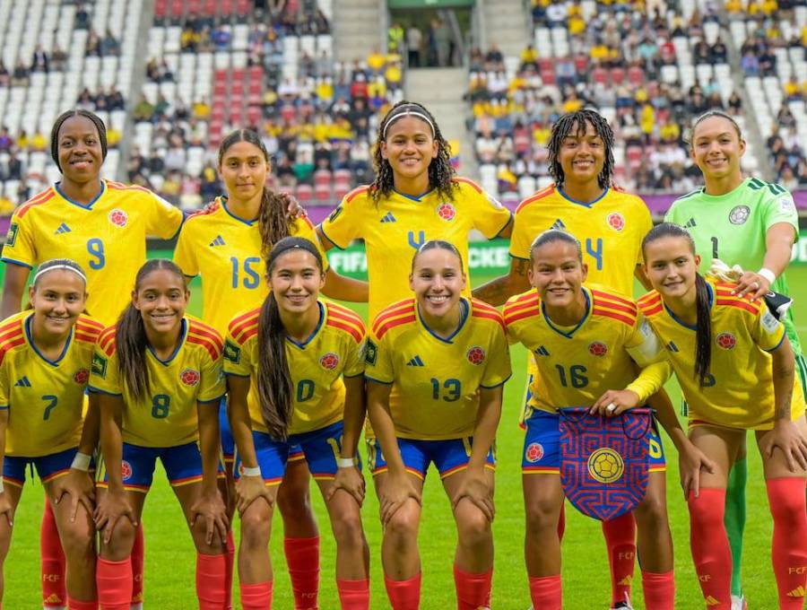 La Selección Colombia Sub-20 femenina fue elogiada por el presidente de la FIFA, Gianni Infantino. FOTO FCF