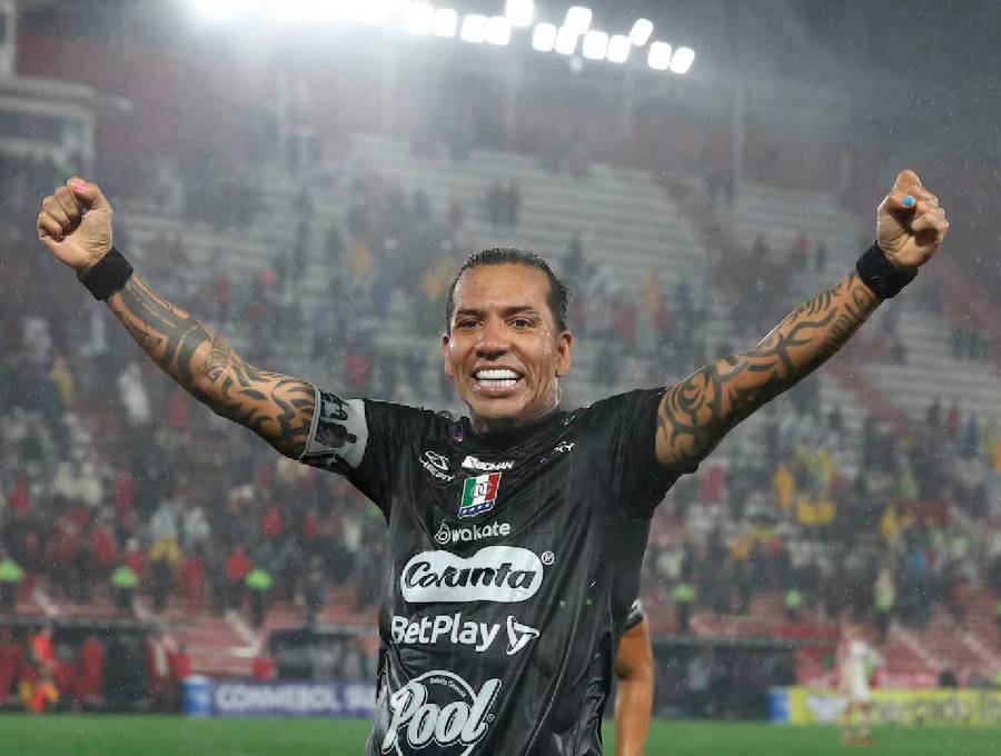 Dayro ya suma 370 goles, siendo el máximo goleador del fútbol de Colombia. FOTO AFP